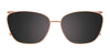 EasyClip EC552 Eyeglasses with Clip-on Sunglasses | Size 53 / Clip Only (Color №030)
