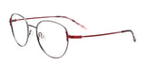 EasyClip EC553 Eyeglasses with Clip-on Sunglasses | Size 50