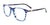 EasyClip EC555 Eyeglasses | Size 48 / Blue Marbled & Matt Blue