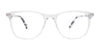 EasyClip EC555 Eyeglasses | Size 48 / Blue Marbled & Matt Blue
