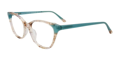 EasyClip EC556 Eyeglasses with Clip-on Sunglasses | Size 53