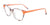 EasyClip EC556 Eyeglasses with Clip-on Sunglasses | Size 53 / Lt Coral & Crys Lt Grey Marb