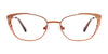 EasyClip EC557 Eyeglasses with Clip-on Sunglasses | Size 50 / Black