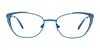 EasyClip EC557 Eyeglasses with Clip-on Sunglasses | Size 50 / Black
