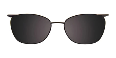 EasyClip EC557 Eyeglasses with Clip-on Sunglasses | Size 50