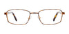 EasyClip EC558 Eyeglasses | Size 46 / Blue & Steel/Blue Tortoise