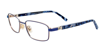 EasyClip EC558 Eyeglasses Blue & Steel / Blue Tortoise