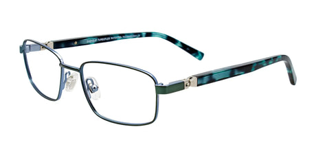 EasyClip EC558 Eyeglasses Green & Light Blue / Green Tort