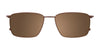 EasyClip EC560 Eyeglasses with Clip-on Sunglasses | Size 53 / Clip Only (Color №010)