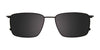 EasyClip EC560 Eyeglasses with Clip-on Sunglasses | Size 53 / Clip Only (Color №090)