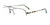 EasyClip EC561 Eyeglasses with Clip-on Sunglasses | Size 56 / Satin Green Marbled & Steel