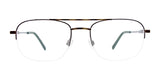 EasyClip EC561 Eyeglasses with Clip-on Sunglasses | Size 56