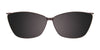EasyClip EC562 Eyeglasses with Clip-on Sunglasses | Size 56 / Pink & Red Marb/Matt Light Pnk