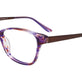 Purple & Brown Marb/Matt Brz