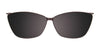 EasyClip EC562 Eyeglasses with Clip-on Sunglasses | Size 56 / Pink & Red Marb/Matt Light Pnk