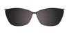EasyClip EC562 Eyeglasses with Clip-on Sunglasses | Size 56 / Clip Only (Color №080)