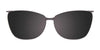 EasyClip EC563 Eyeglasses with Clip-on Sunglasses | Size 56 / Clip Only (Color №030)