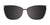 EasyClip EC563 Eyeglasses with Clip-on Sunglasses | Size 56 / Clip Only (Color №060)