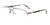 EasyClip EC565 Eyeglasses with Clip-on Sunglasses | Size 57 / Taupe Brushed Metal