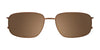 EasyClip EC565 Eyeglasses with Clip-on Sunglasses | Size 57 / Clip Only (Color №010)