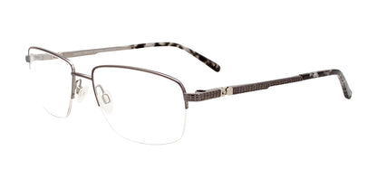 EasyClip EC567 Eyeglasses Satin Steel