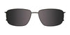 EasyClip EC567 Eyeglasses with Clip-on Sunglasses | Size 56 / Satin Brown & Matt Silver