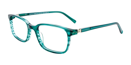 EasyClip EC569 Eyeglasses Green Marbled