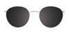 EasyClip EC574 Eyeglasses with Clip-on Sunglasses | Size 49 / Clip Only (Color №060)
