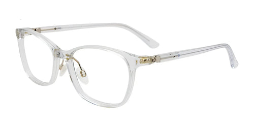 EasyClip EC575 Eyeglasses / Size 50 / Crystal
