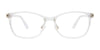 EasyClip EC575 Eyeglasses | Size 50 / Crystal