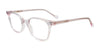 EasyClip EC577 Eyeglasses with Clip-on Sunglasses | Size 48 / Marb & Cryst Lt Pnk/Cryst Lt Pnk