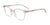 EasyClip EC577 Eyeglasses with Clip-on Sunglasses | Size 48 / Marb & Cryst Lt Pnk/Cryst Lt Pnk