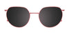 EasyClip EC578 Eyeglasses with Clip-on Sunglasses | Size 49 / Cop & Pink Gold/Crys Lt Pnk