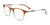 EasyClip EC580 Eyeglasses | Size 46 / Brown & Light Blue & Grey / Steel & Brown
