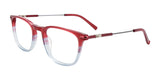 EasyClip EC580 Eyeglasses Stawberry & Light Purple & Blue / Steel & Strawberry