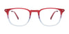 EasyClip EC580 Eyeglasses | Size 46 / Brown & Light Blue & Grey/Steel & Brown
