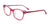 EasyClip EC582 Eyeglasses with Clip-on Sunglasses | Size 48 / Strawberry & Crystal Lilac