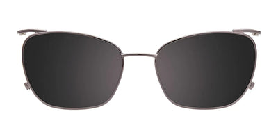 EasyClip EC582 Eyeglasses with Clip-on Sunglasses | Size 48