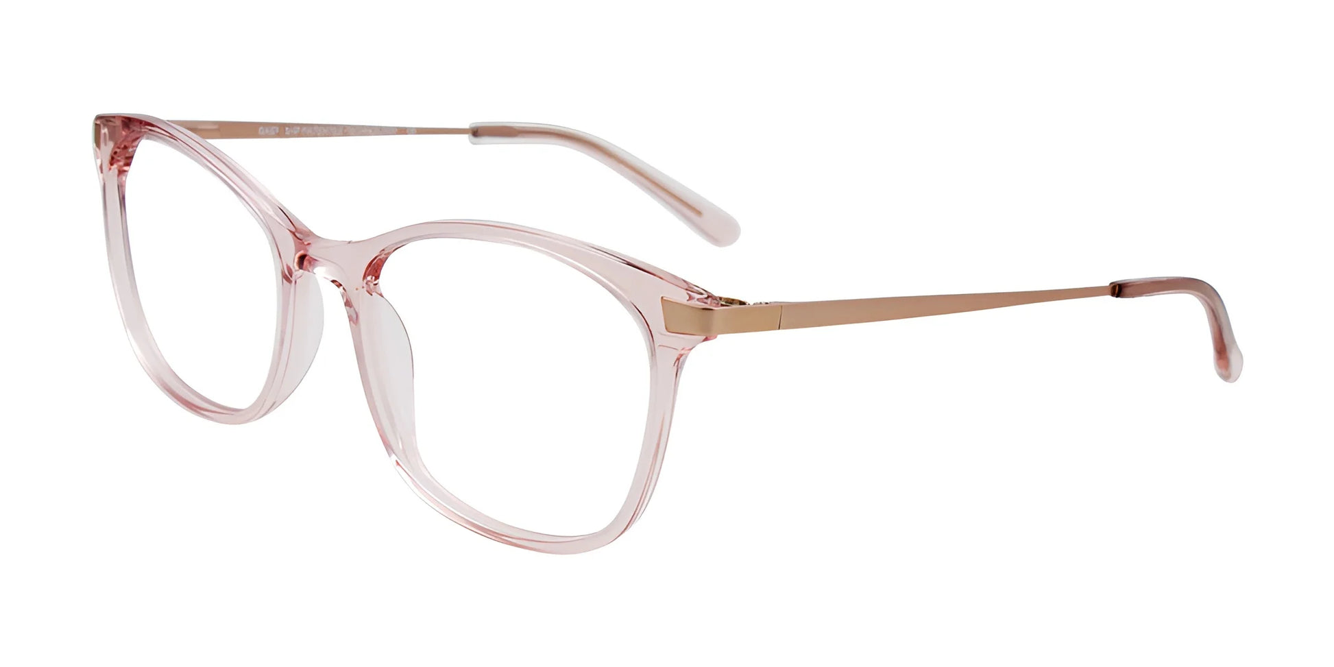 EasyClip EC583 Eyeglasses Crys Lit Pink / Satin Pink Gold