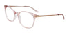 EasyClip EC583 Eyeglasses with Clip-on Sunglasses | Size 51 / Crys Lit Pink/Satin Pink Gold