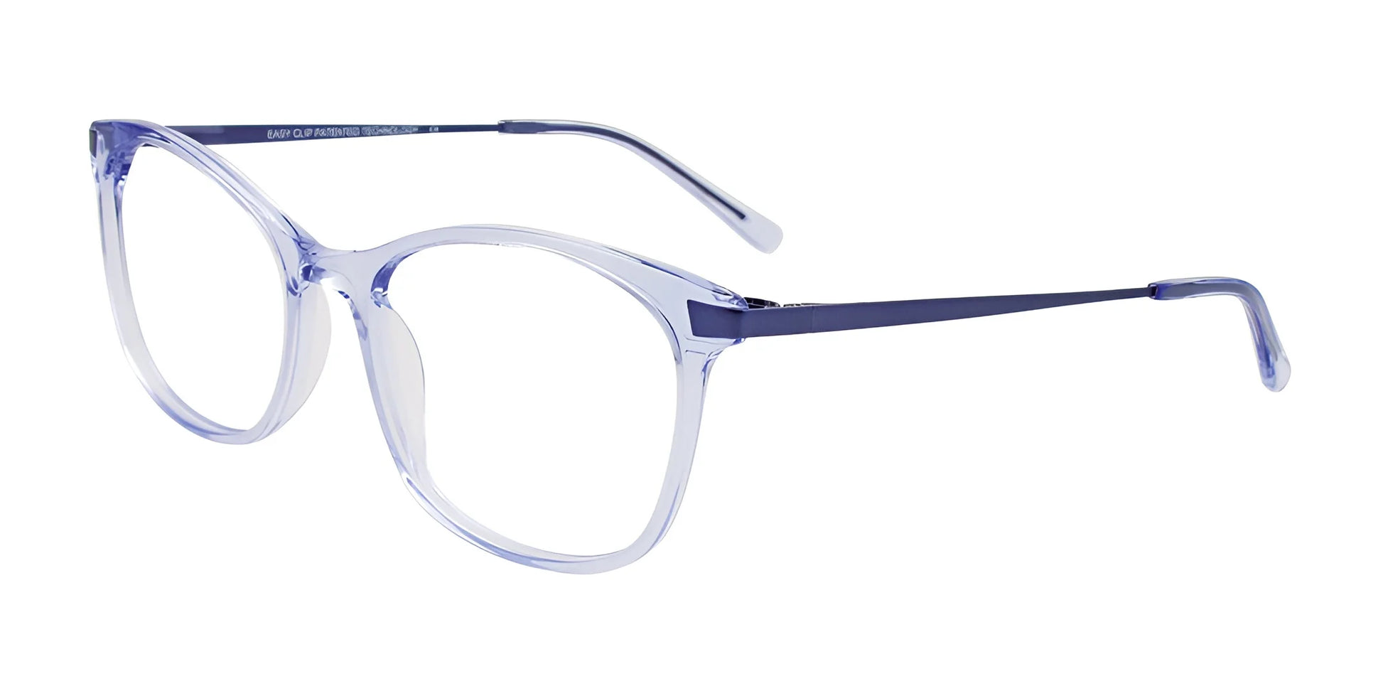 EasyClip EC583 Eyeglasses Crystal Blue / Satin Blue