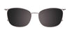 EasyClip EC583 Eyeglasses with Clip-on Sunglasses | Size 51 / Clip Only (Color №080)