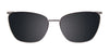 EasyClip EC584 Eyeglasses with Clip-on Sunglasses | Size 52 / Clip Only (Color №070)