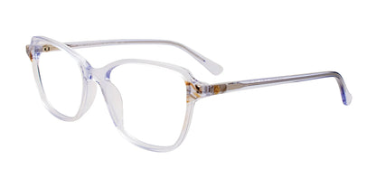 EasyClip EC585 Eyeglasses Crystal Blue & Marbled