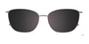 EasyClip EC585 Eyeglasses with Clip-on Sunglasses | Size 54 / Clip Only (Color №050)