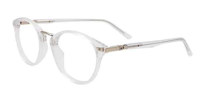 EasyClip EC586 Eyeglasses | Size 46 / Crystal Lilac