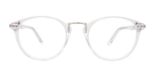 EasyClip EC586 Eyeglasses / Size 46 / Crystal