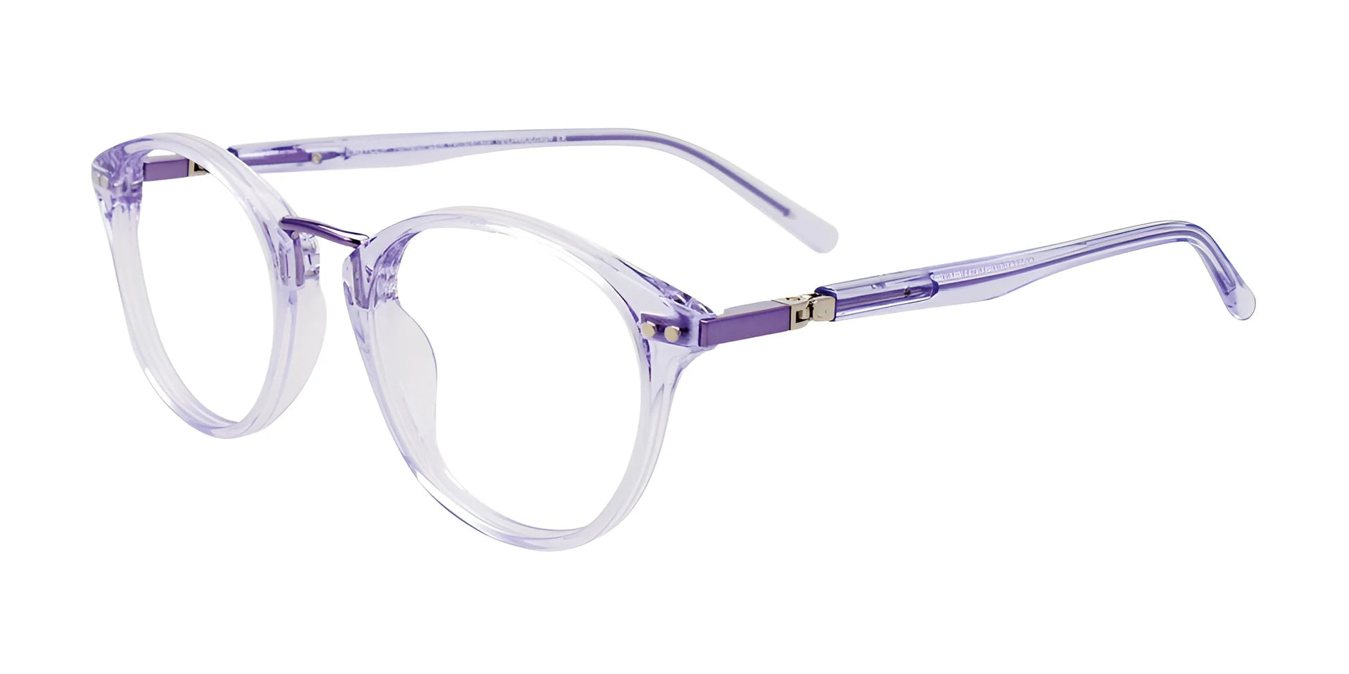 EasyClip EC586 Eyeglasses Crystal Lilac