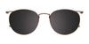 EasyClip EC587 Eyeglasses with Clip-on Sunglasses | Size 48 / Clip Only (Color №020)