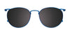 EasyClip EC587 Eyeglasses with Clip-on Sunglasses | Size 48 / Clip Only (Color №050)